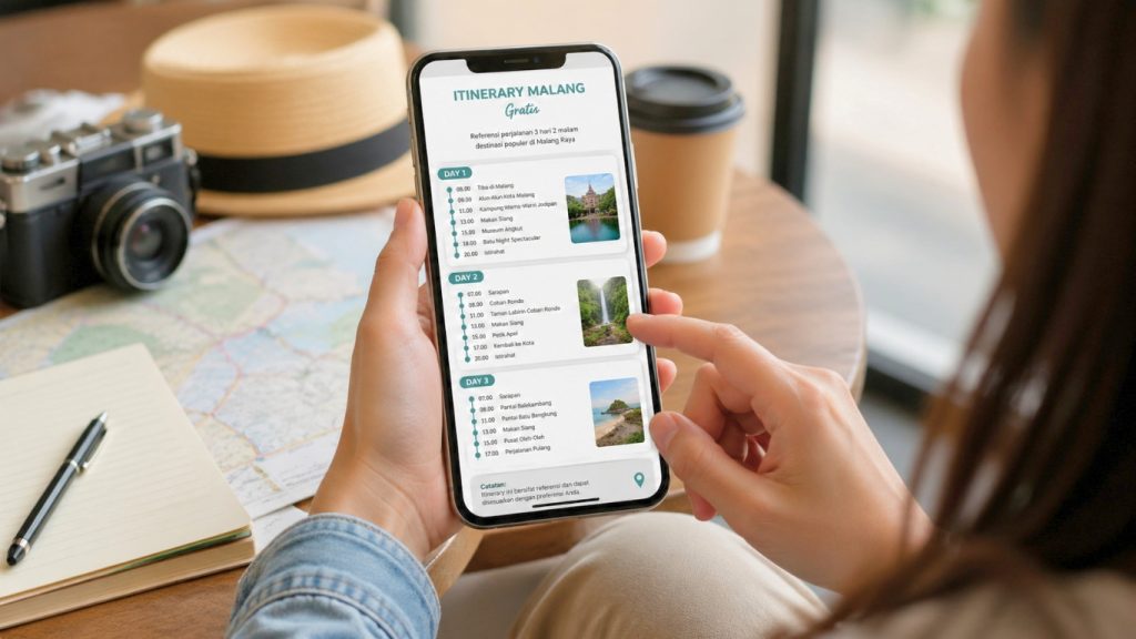 Itinerary Malang gratis sebagai referensi perjalanan di Bromo