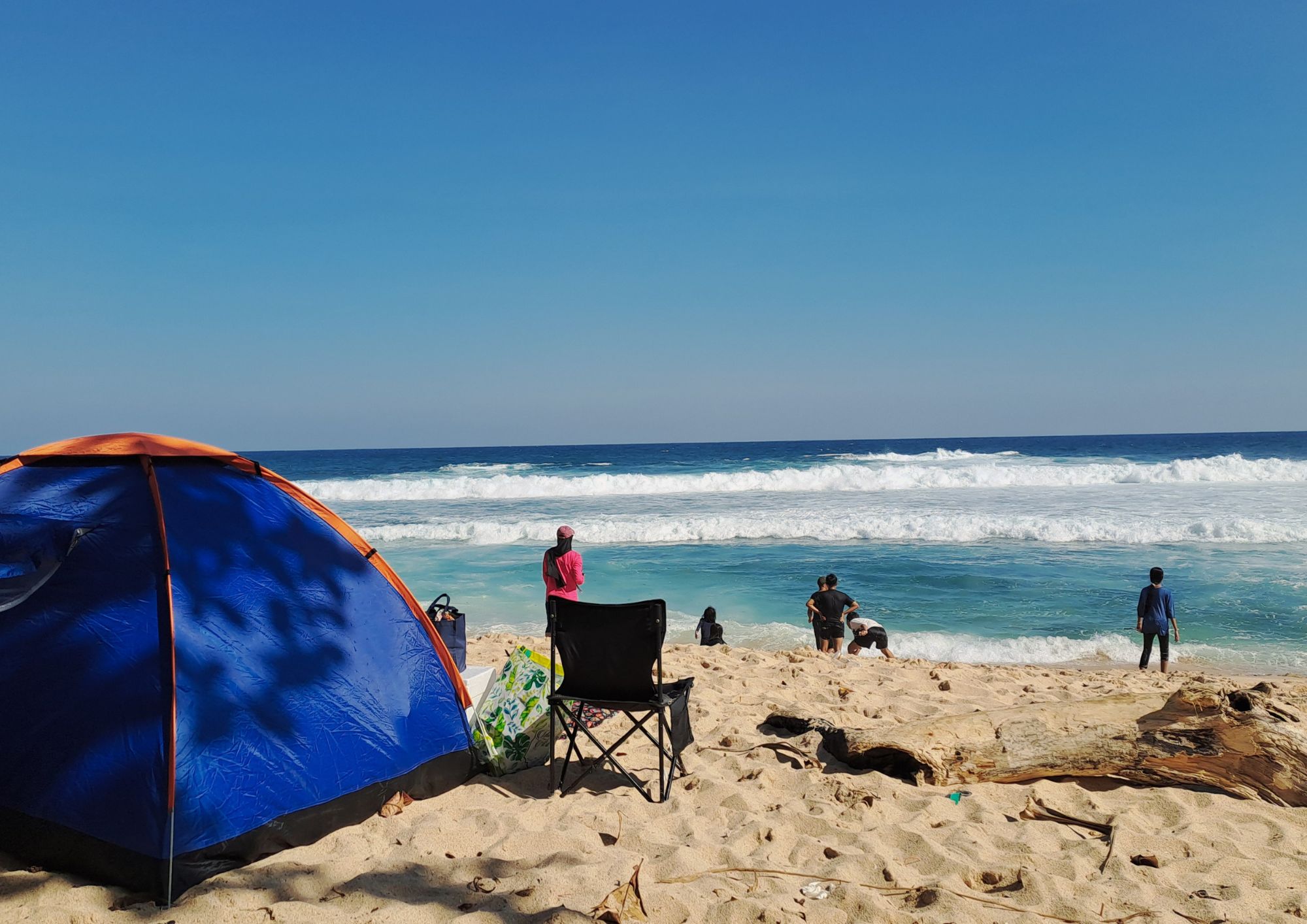 Camping pantai selok