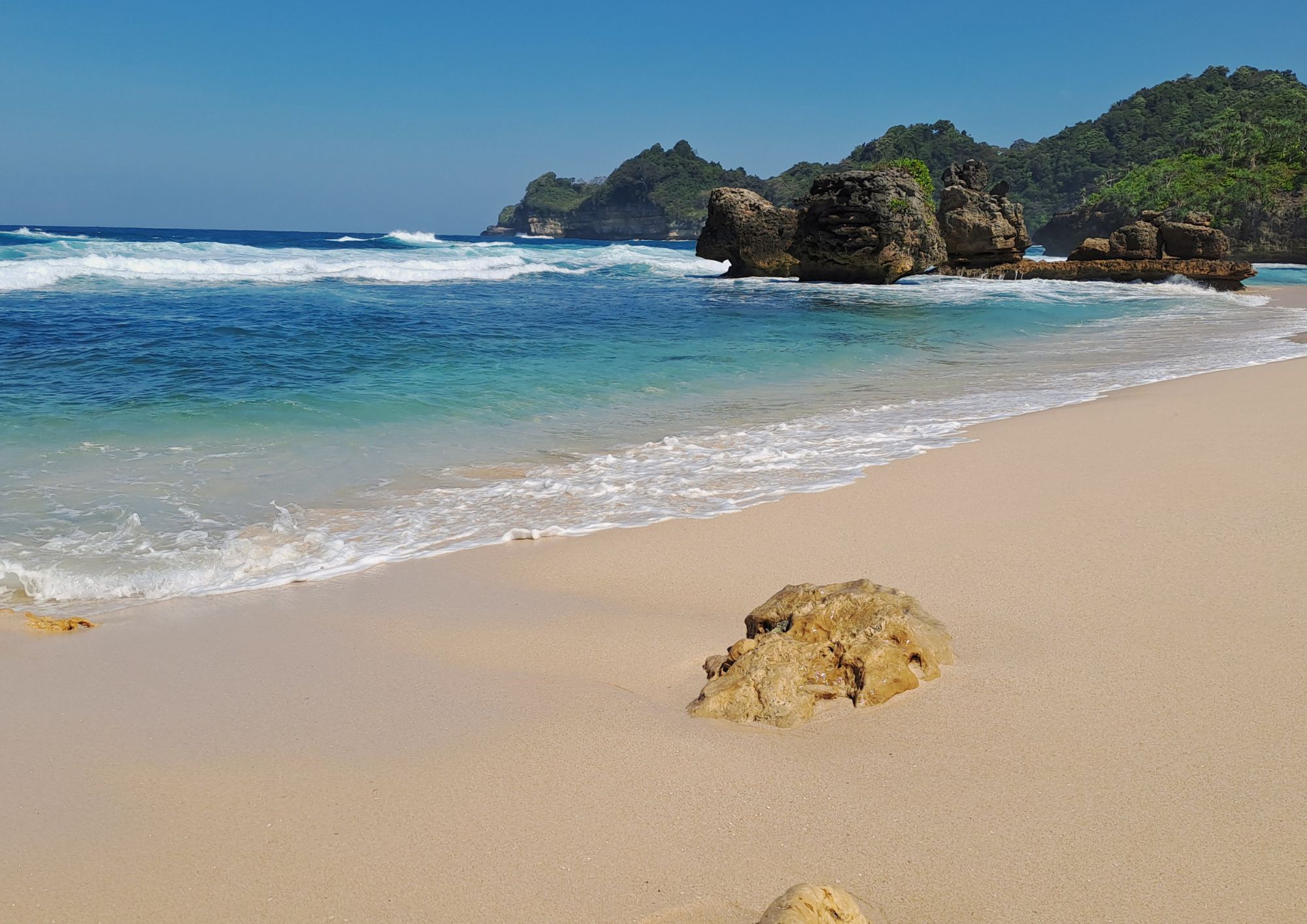 selok beach plesar plesir